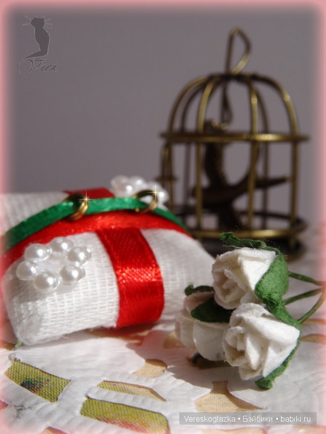 Аксессуары для кукольной свадьбы в эко-стиле (фото 7)