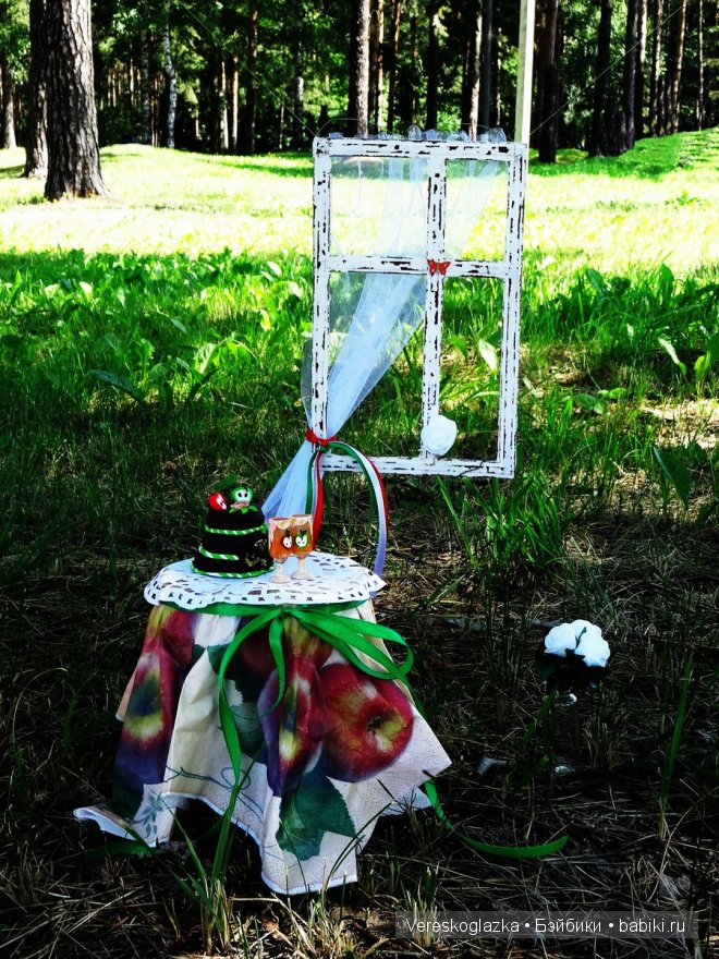 Аксессуары для кукольной свадьбы в эко-стиле