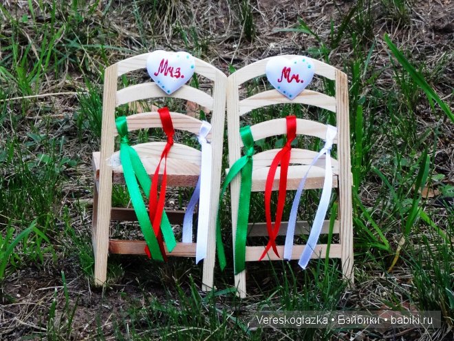 Аксессуары для кукольной свадьбы в эко-стиле (фото 2)