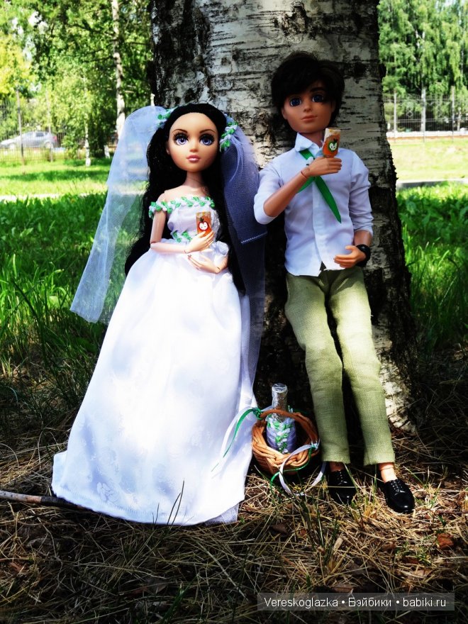 Свадьба Трис и Гевина | Бэйбики Свадьба Трис и Гевина — Куклы Bratz (Братц) и Moxie Girlz: MGA