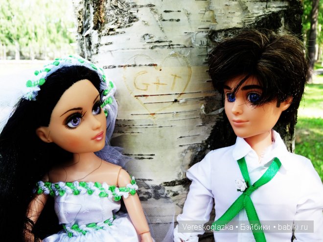 Свадьба Трис и Гевина | Бэйбики Свадьба Трис и Гевина — Куклы Bratz (Братц) и Moxie Girlz: MGA