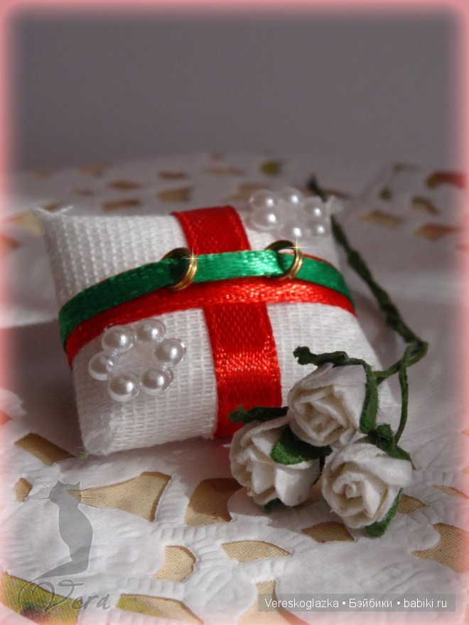 Аксессуары для кукольной свадьбы в эко-стиле (фото 6)