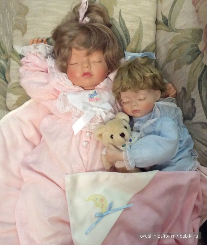 Мои сплюшечки — Куклы Susan Wakeen (Сьюзен Вейкен): виниловые малыши