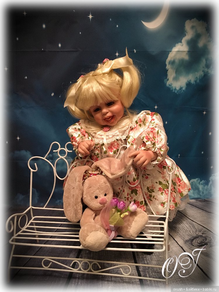 Спаносовская Алисочка — Куклы Fayzah Spanos (Файзах Спанос): винил и фарфор (фото 6)