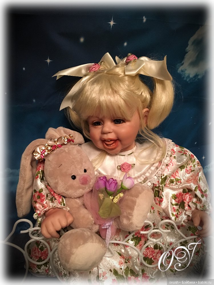 Спаносовская Алисочка — Куклы Fayzah Spanos (Файзах Спанос): винил и фарфор (фото 7)