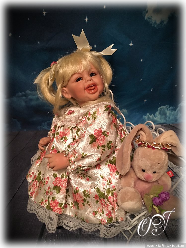 Спаносовская Алисочка — Куклы Fayzah Spanos (Файзах Спанос): винил и фарфор (фото 4)