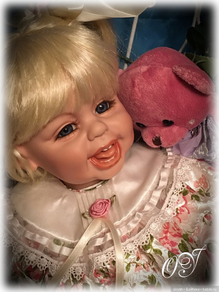 Спаносовская Алисочка — Куклы Fayzah Spanos (Файзах Спанос): винил и фарфор (фото 9)