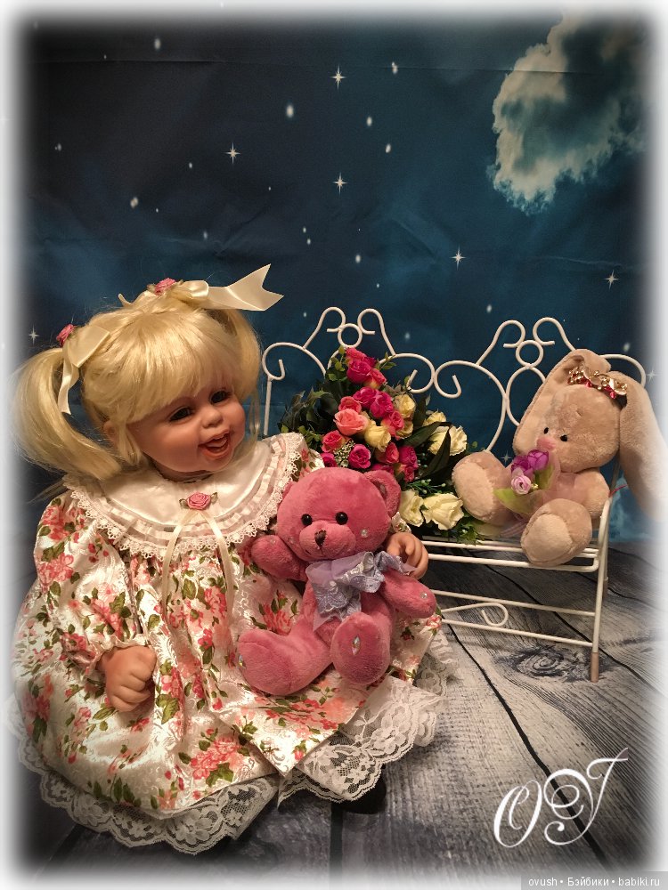 Спаносовская Алисочка — Куклы Fayzah Spanos (Файзах Спанос): винил и фарфор (фото 8)