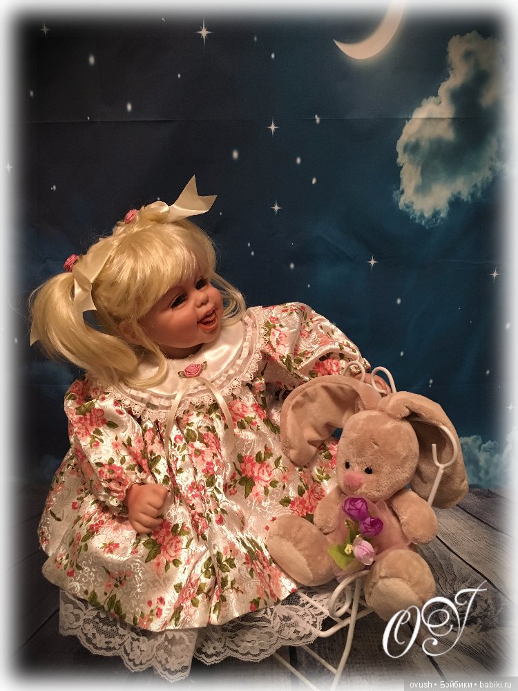 Спаносовская Алисочка — Куклы Fayzah Spanos (Файзах Спанос): винил и фарфор (фото 2)