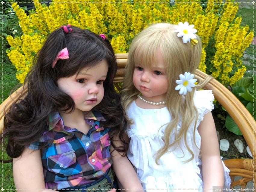 Две непоседы, два солнышка, две любимые малышки - счастье, умноженное на два