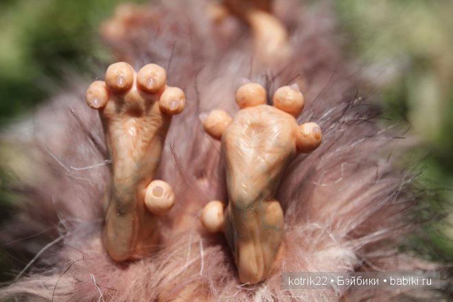 Кто такие курдюплики — Игрушки в смешанной технике (мех и глина): Арт (фото 4)