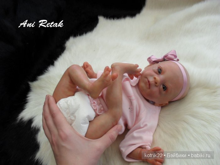 Моя первая малышка реборн (фото 3)