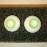 Глазки стеклянные 14 мм