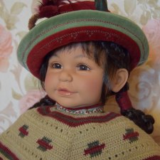 Бархатная девочка Манко