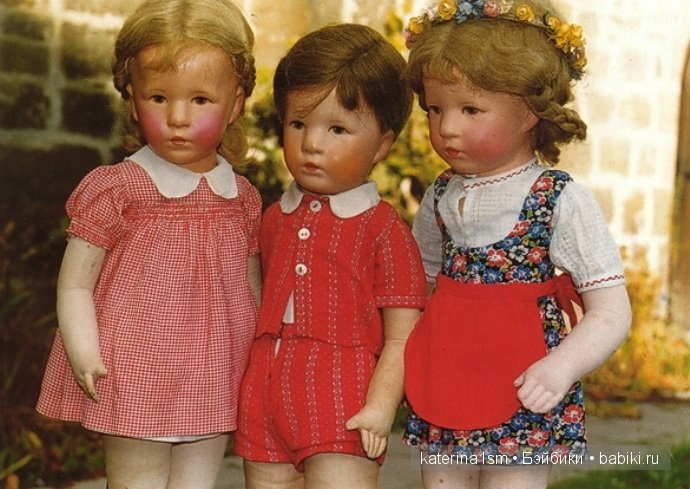 Дыхание детства в творчестве Kathe Kruse. История кукол Кэти Крузе. Фото