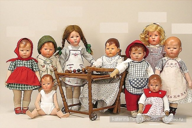Дыхание детства в творчестве Kathe Kruse. История кукол Кэти Крузе. Фото