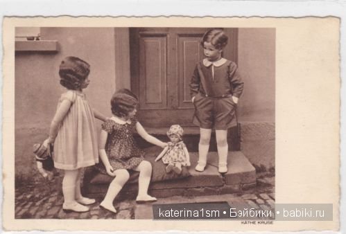 Дыхание детства в творчестве Kathe Kruse. История кукол Кэти Крузе. Фото