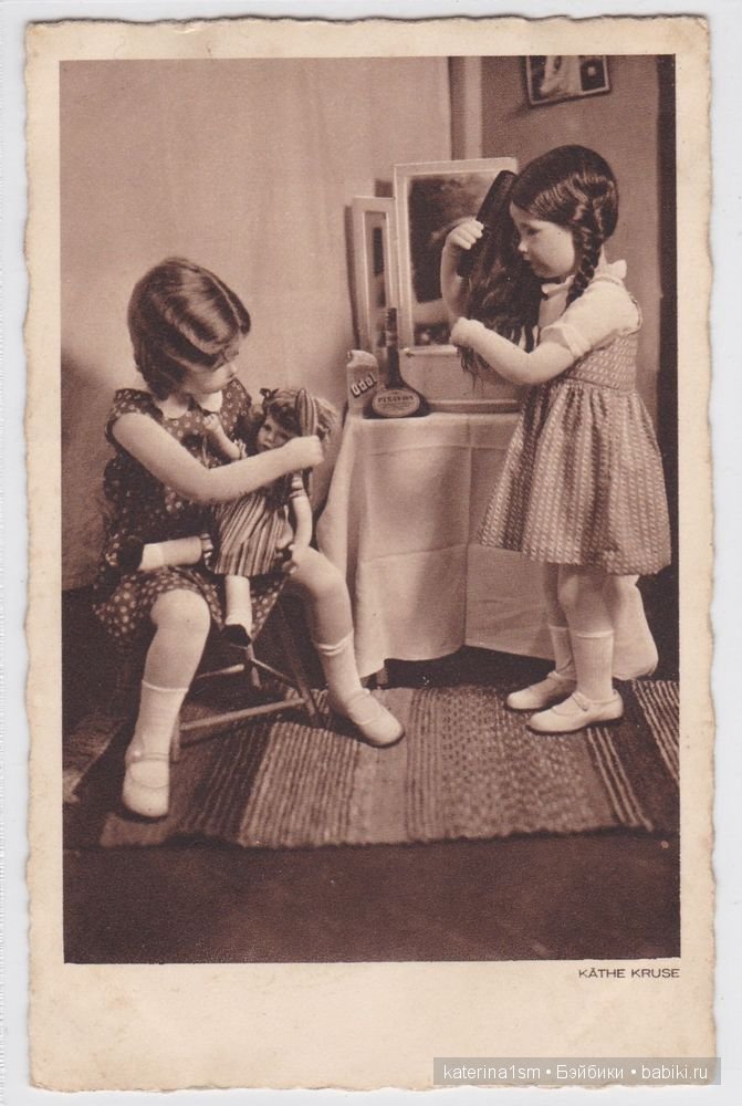 Дыхание детства в творчестве Kathe Kruse. История кукол Кэти Крузе. Фото