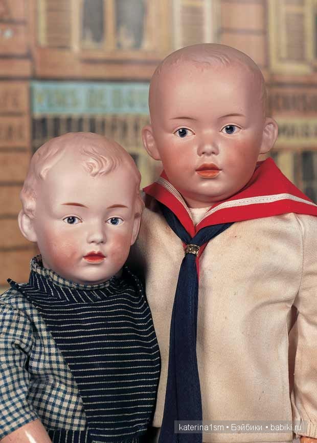 Немецкие братья Хойбах - Антикварные куклы Heubach | Бэйбики Немецкие братья Хойбах - Антикварные куклы Heubach