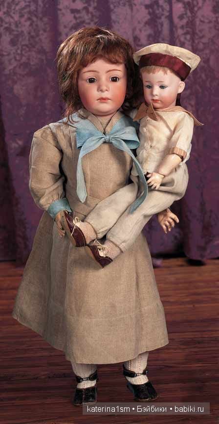 Немецкие братья Хойбах - Антикварные куклы Heubach | Бэйбики Немецкие братья Хойбах - Антикварные куклы Heubach