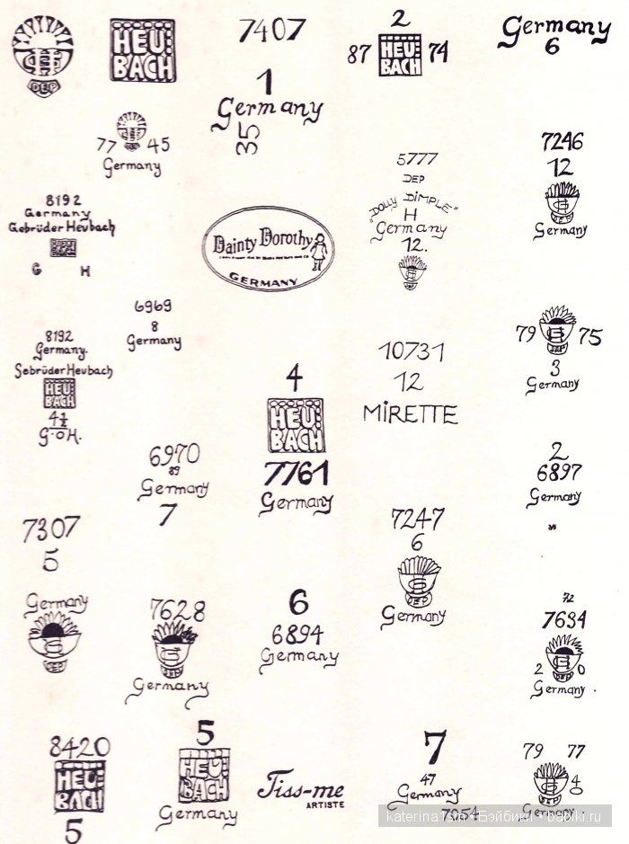 Немецкие братья Хойбах - Антикварные куклы Heubach | Бэйбики Немецкие братья Хойбах - Антикварные куклы Heubach