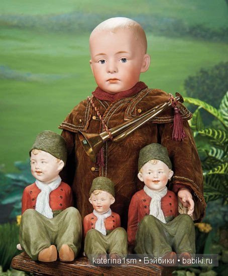 Немецкие братья Хойбах - Антикварные куклы Heubach | Бэйбики Немецкие братья Хойбах - Антикварные куклы Heubach