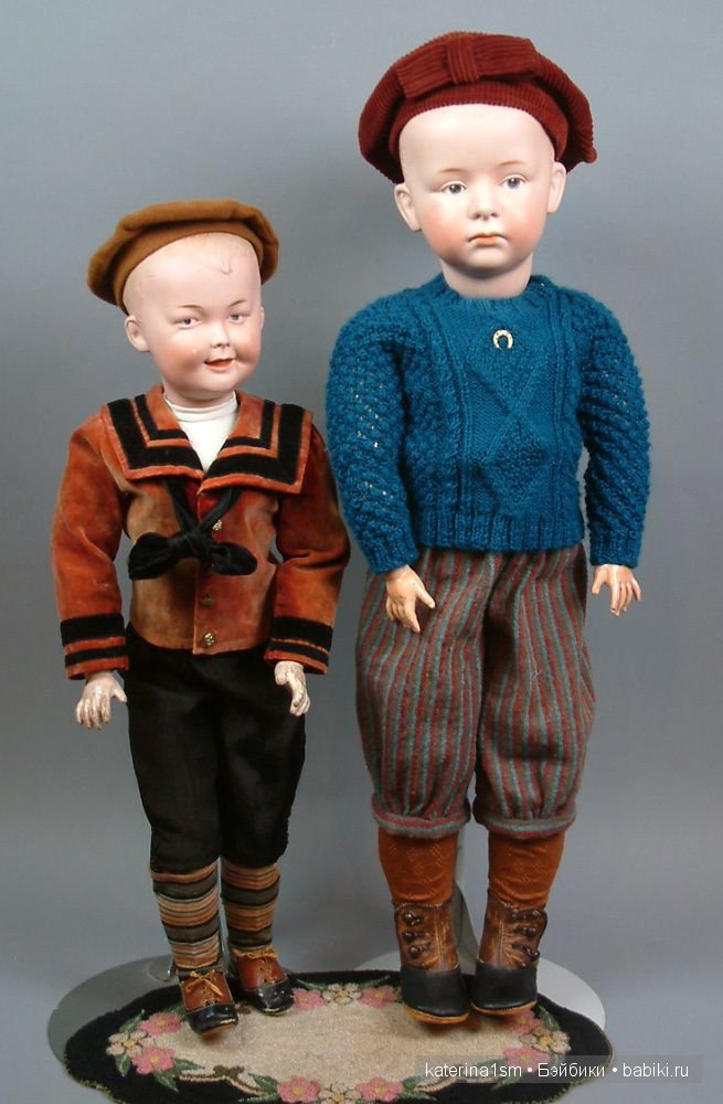 Немецкие братья Хойбах - Антикварные куклы Heubach | Бэйбики Немецкие братья Хойбах - Антикварные куклы Heubach