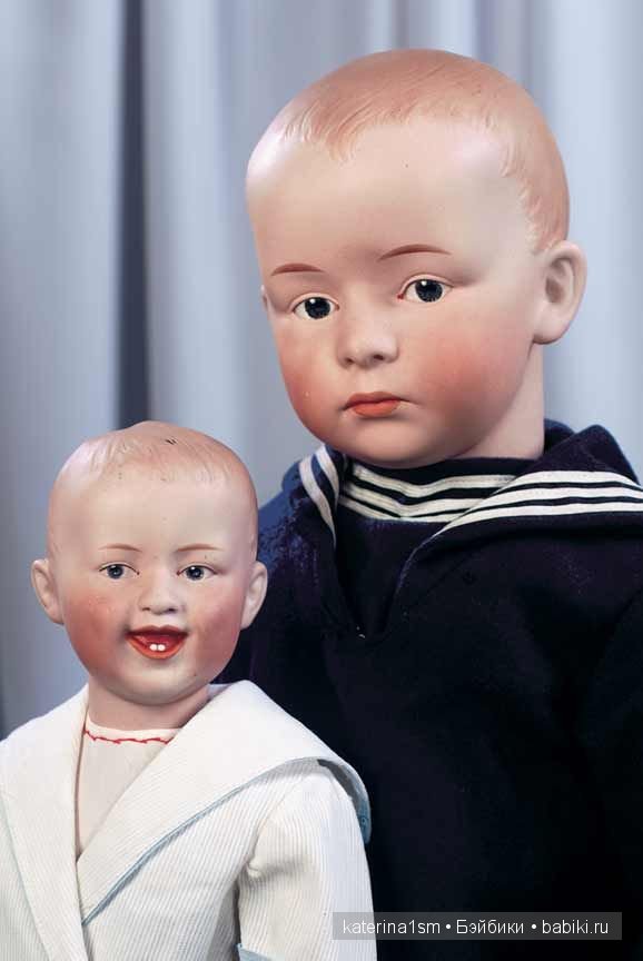 Немецкие братья Хойбах - Антикварные куклы Heubach | Бэйбики Немецкие братья Хойбах - Антикварные куклы Heubach