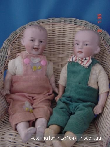 Немецкие братья Хойбах - Антикварные куклы Heubach | Бэйбики Немецкие братья Хойбах - Антикварные куклы Heubach