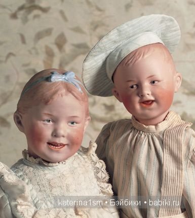 Немецкие братья Хойбах - Антикварные куклы Heubach | Бэйбики Немецкие братья Хойбах - Антикварные куклы Heubach