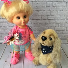 У нас в доме новенькие! Фейсинка Лаура и её друг спаниель