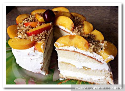 Продолжение темы фитнес-десерты (торты)