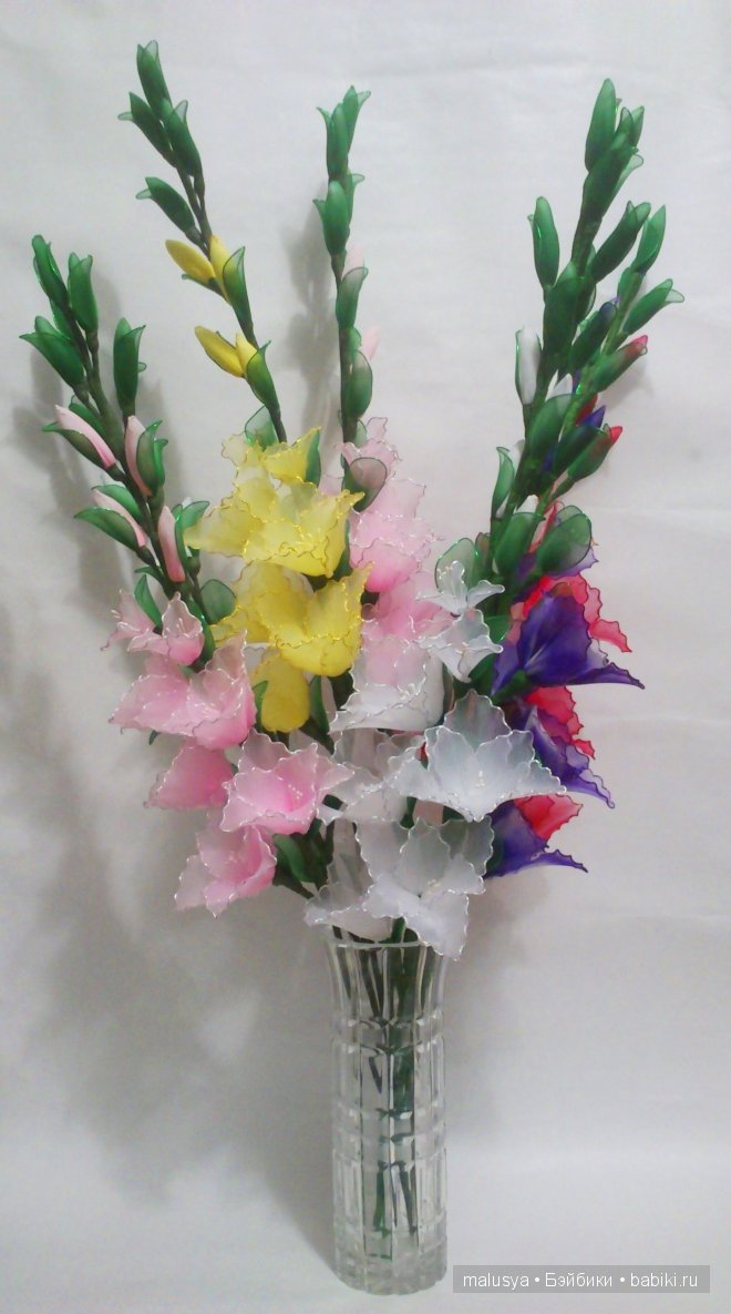 Цветы из капрона — Другие хобби и увлечения: сад (фото 3)