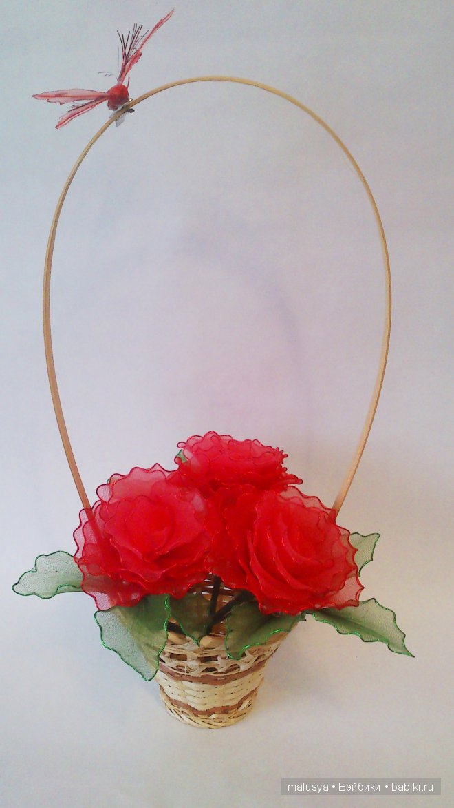 Цветы из капрона — Другие хобби и увлечения: сад (фото 2)