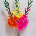 Цветы из капрона