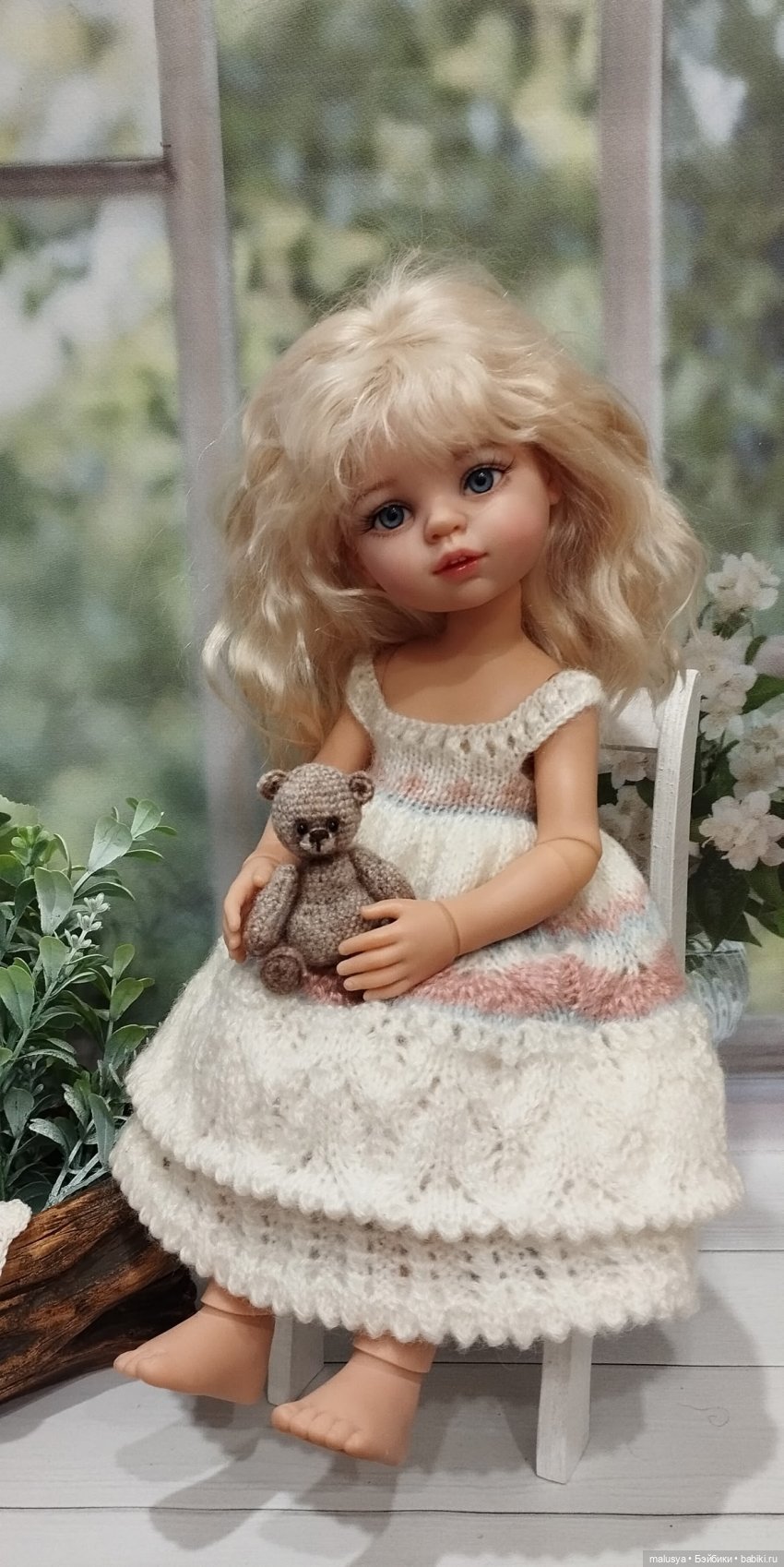 Мишка-малышка — Вязаные игрушки и амигуруми: крючком (фото 4)