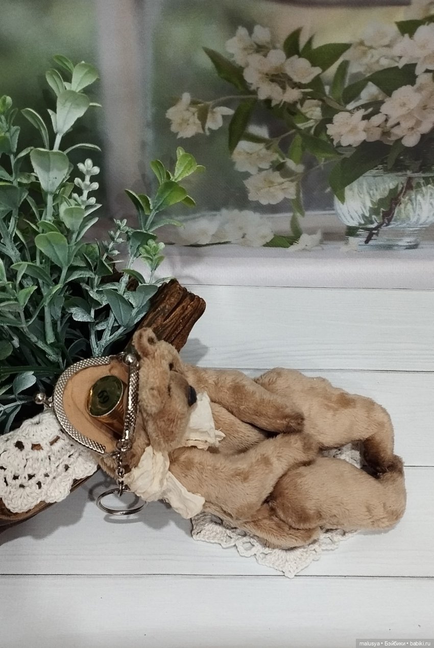 Мишка-ключница | Бэйбики Мишка-ключница — Авторские мишки Тедди и друзья: фото (фото 2)