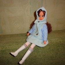 Кукла fleur из 80-х. Зимняя. В идеале