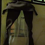 Карниз для штор в кукольном домике из ДВП