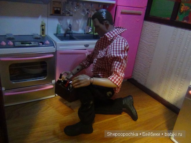 Кухня для Барби и её семьи