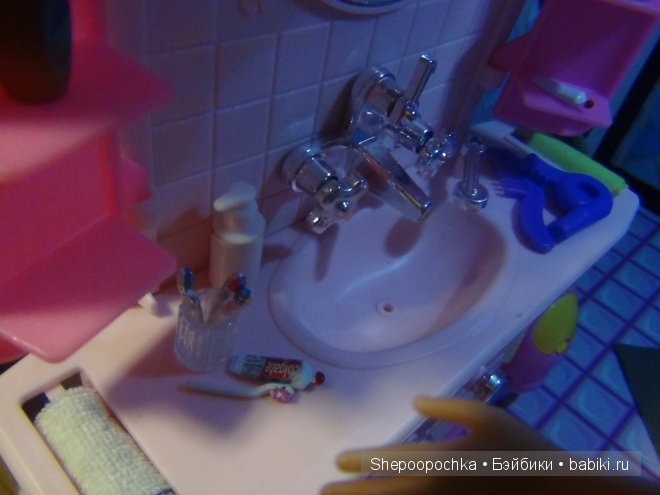 Многофункциональная ванная для кукол (фото 3)