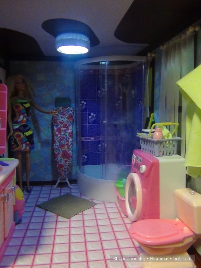 Многофункциональная ванная для кукол (фото 2)