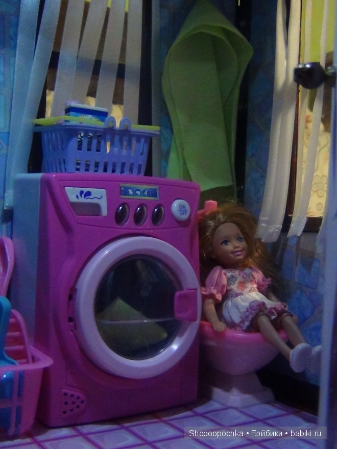 Многофункциональная ванная для кукол