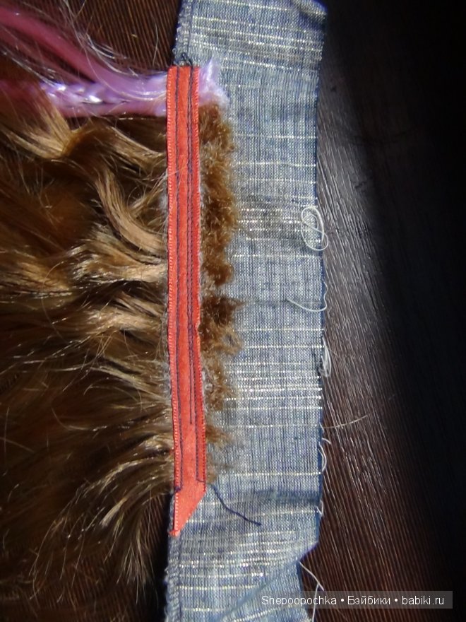 Паричок для облысевшей куклы (фото 2)