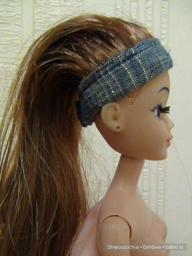 Паричок для облысевшей куклы (фото 7)