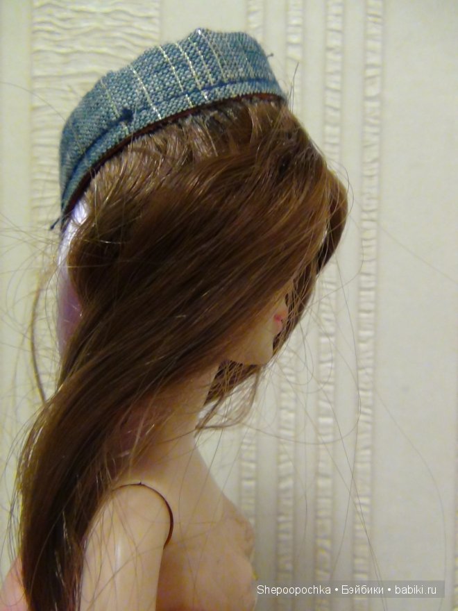 Паричок для облысевшей куклы (фото 4)