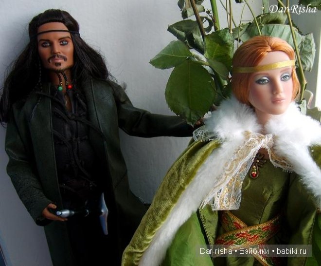 Tonner dolls. Баллада о прекрасной деве Гвенит и ее верном Мак-Кигане (фото 9)