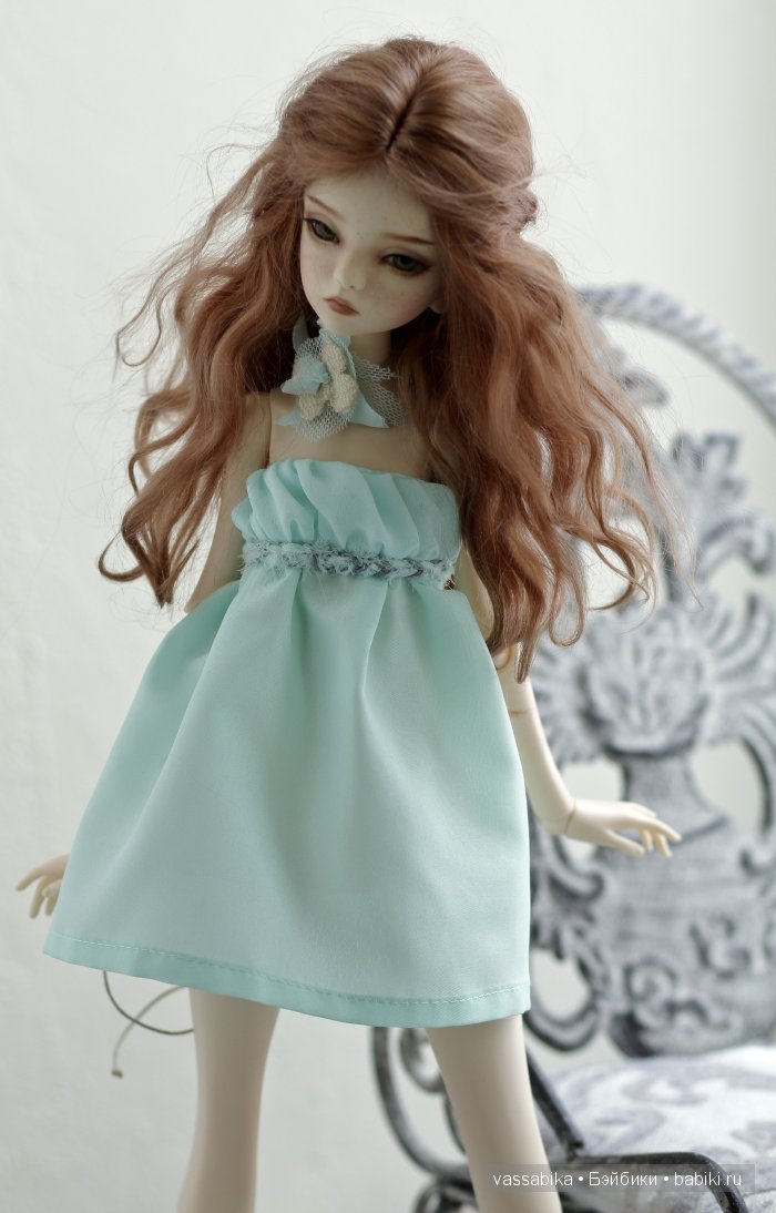 Мятная весна. Несколько платьев для БЖД (фото 6)