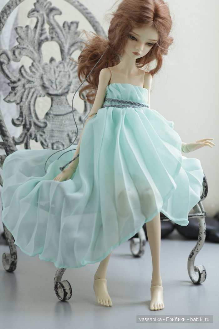 Мятная весна. Несколько платьев для БЖД