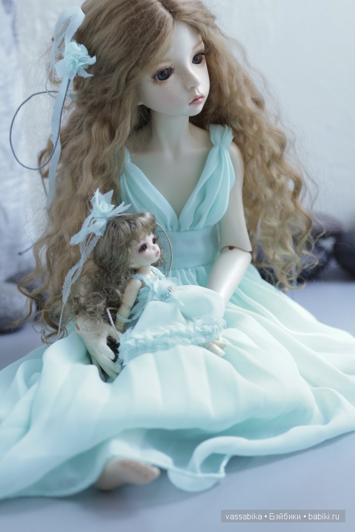 Мятная весна. Несколько платьев для БЖД (фото 2)